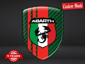 Fiat Abarth Adesivi Vinile Auto Pregiati Regolabili Pro